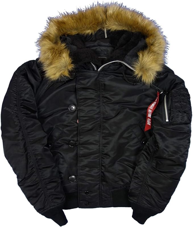 alpha industries n-2b 男士 羽绒外套